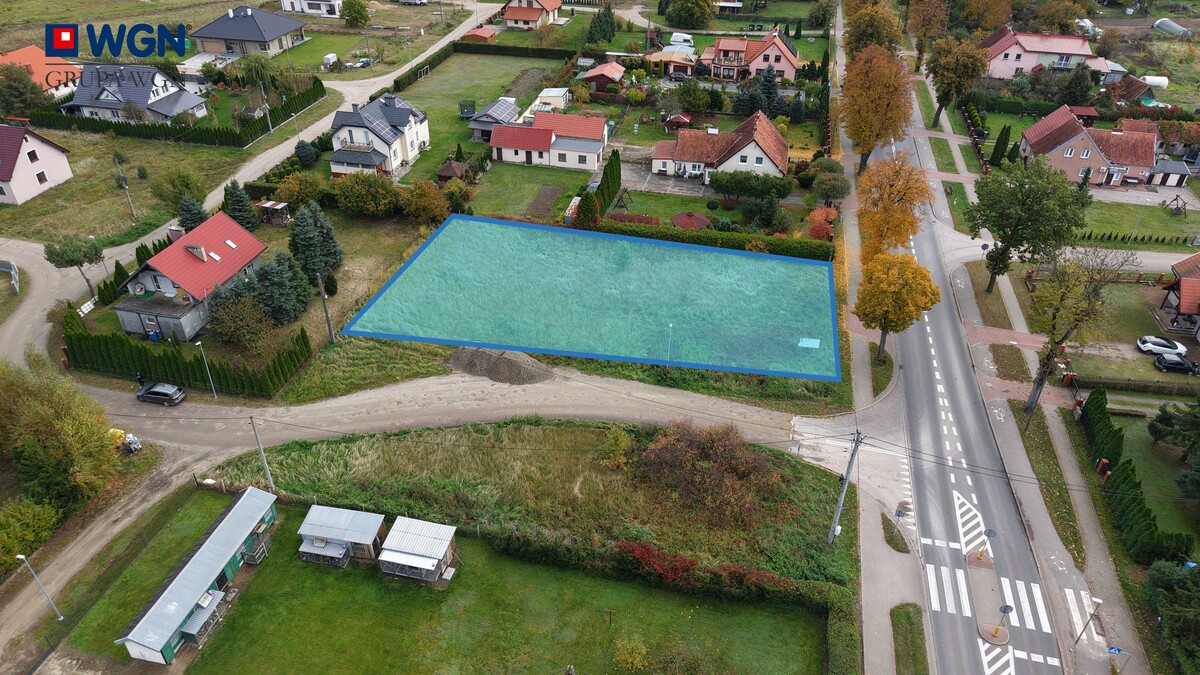 Elbląg WGN Nieruchomości oddział Elbląg prezentuje Państwu działkę budowlaną w Pasłęku przy ul. Sprzymierzonych, na