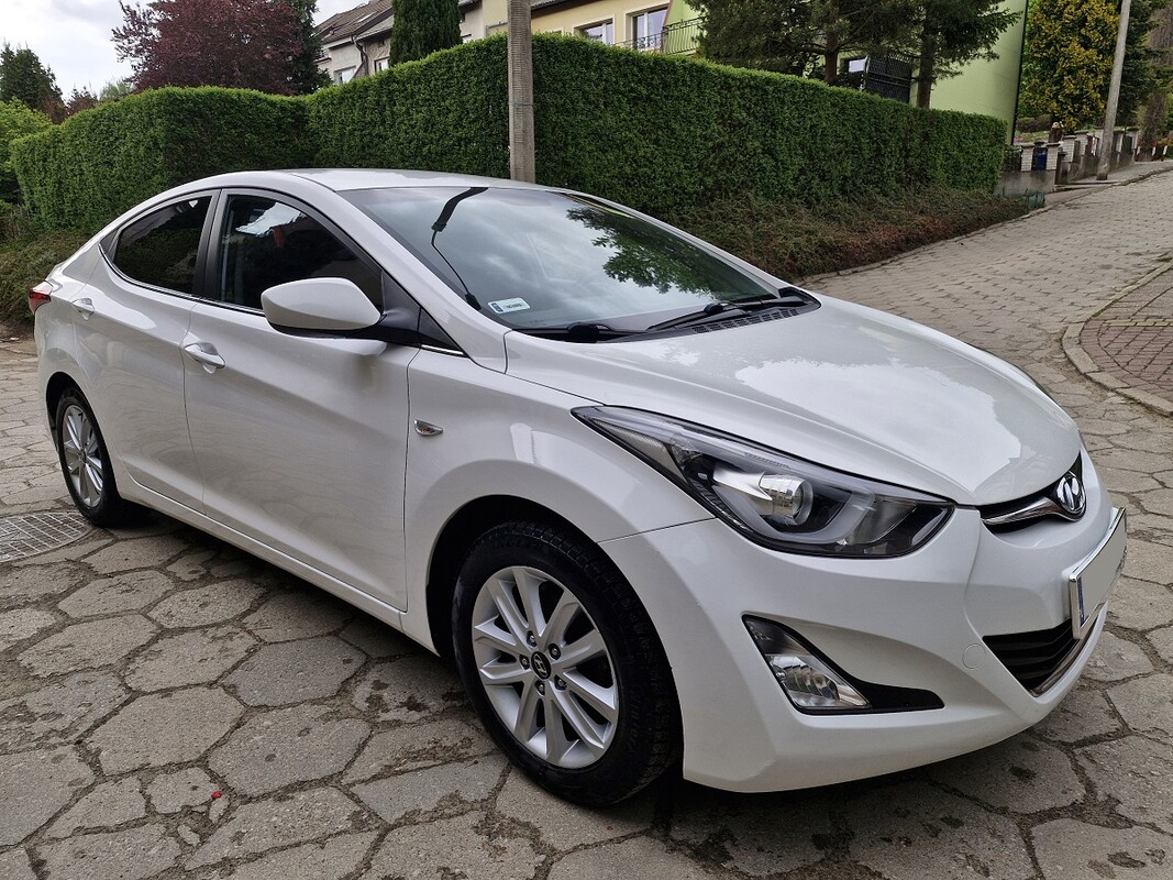 Elbląg Hyundai Elantra1.6 BenzynaModel 2016Klimatronik136 tys kmAlufelgiKupiona w Polskim Salonie