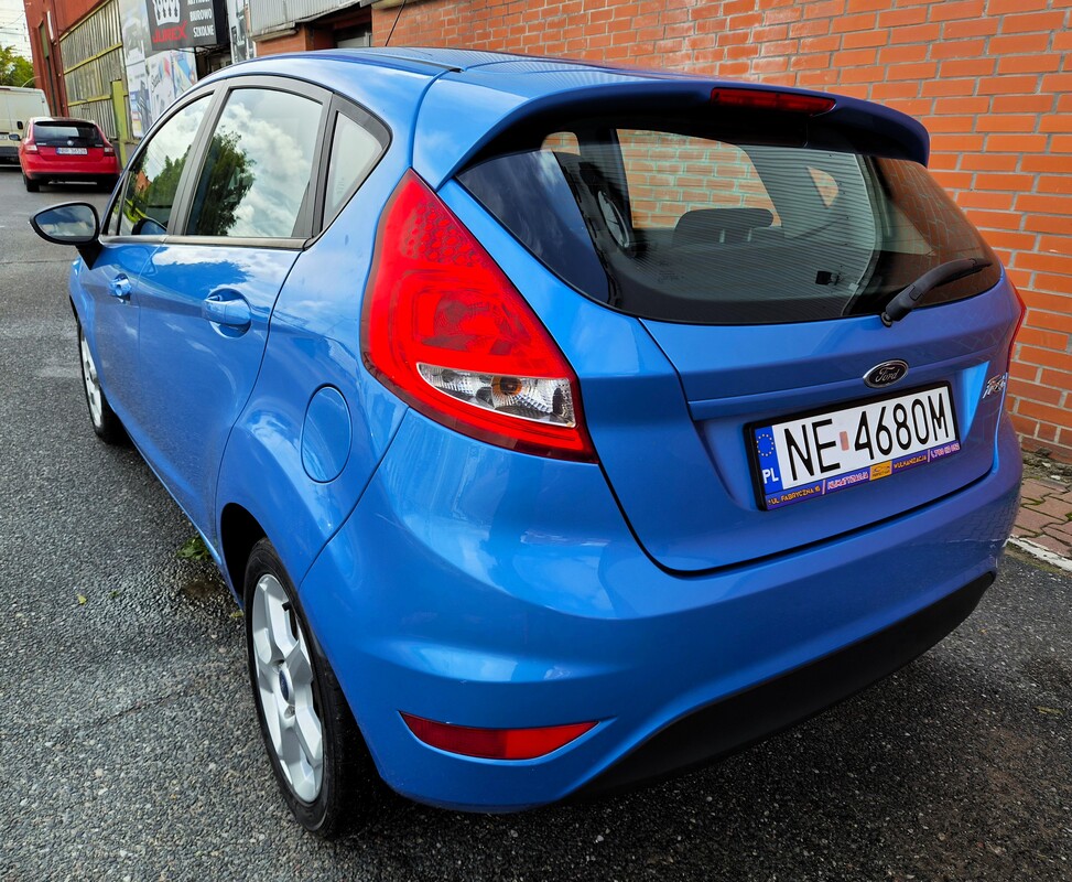 Elbląg Ford Fiesta 1,2Benzyna 82KM Dobra Wersja Wyposażenia 2008Rok-Klimatyzacja Poduszki Powietrzne