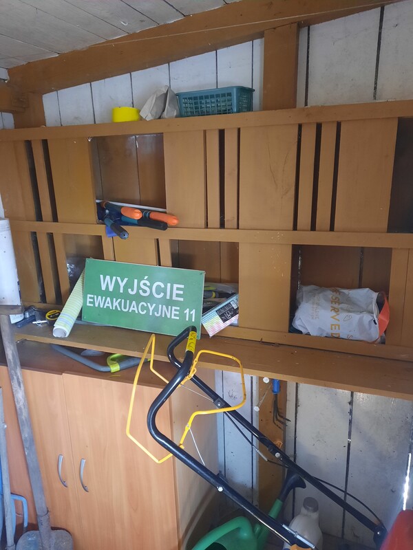 Elbląg sprzedam działkę rod Słoneczne Wzgórze na Bielanach o pow.450m ², drewniana altanka, osobne WC, woda,