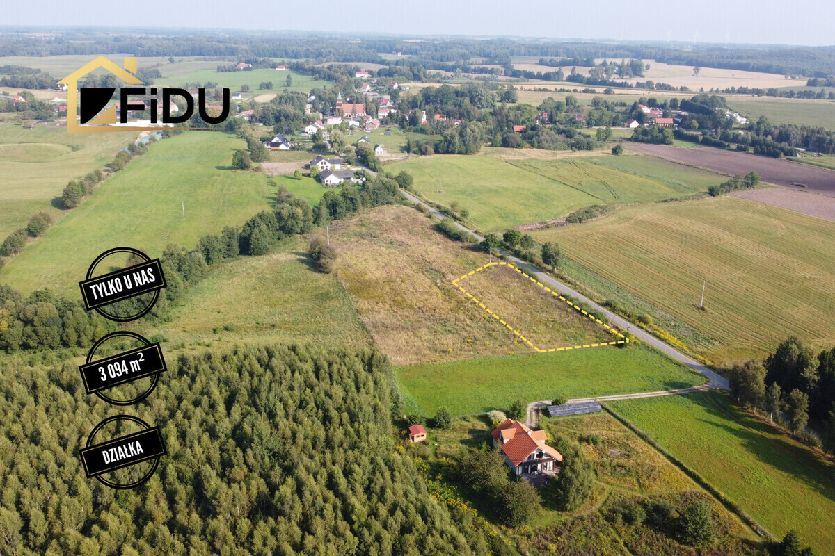 Elbląg 🏡 Nowa oferta tylko w FiDU Nieruchomości📍Pomorska WieśDziałka 3 094 m² 📐Z