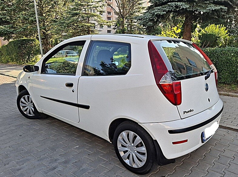 Elbląg FIAT PUNTO FL1.2 BenzynaPrzebieg 126 tyś. kmSerwisowany
