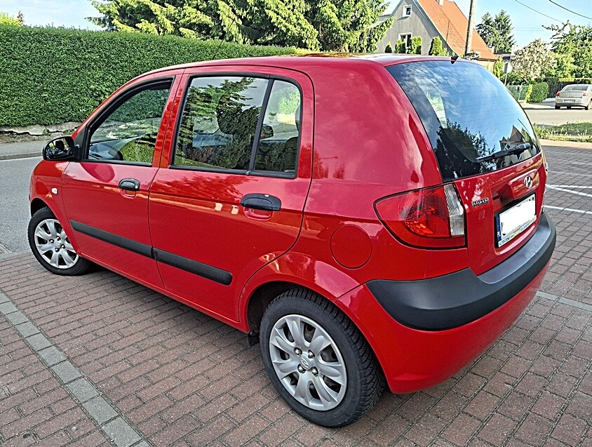 Elbląg HYUNDAI GETZ1.1 BenzynaPrzebieg - 107 tyś. km2008 r--- WZOROWY ---