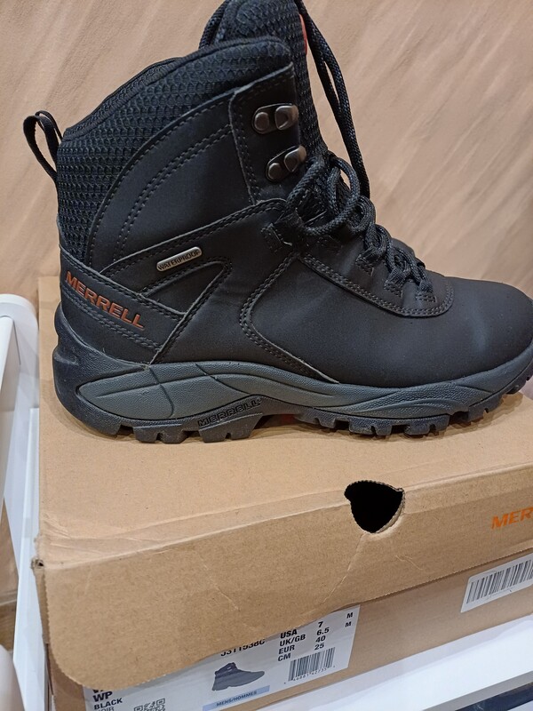 Elbląg Sprzedam oryginalne, wodoszczelne, buty męskie trekkingowe, naturalna skóra nubukowa, znanej marki Merrell