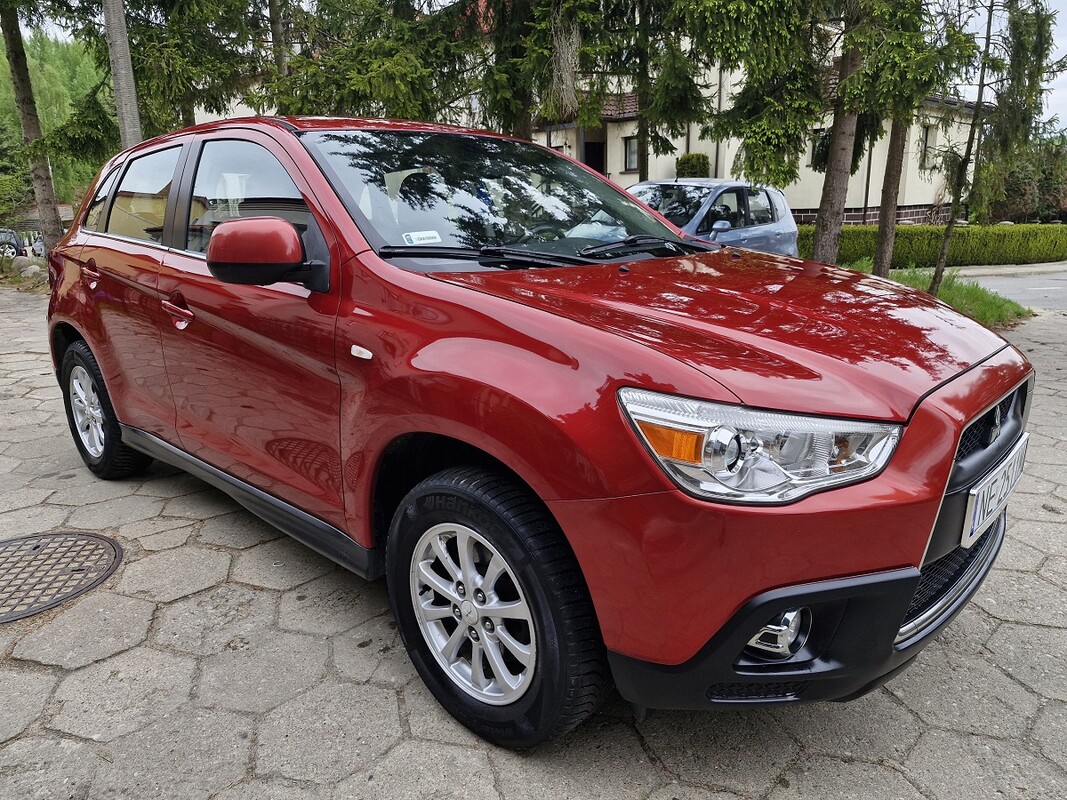 Elbląg Mitsubishi ASX1.8 DieselModel 2012NawigacjaCzujniki parkowaniaNapęd 4 x 4Kupiony w Polskim Salonie