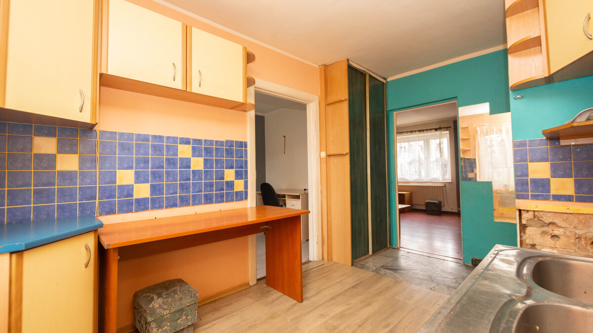 Elbląg * * * ABC NIERUCHOMOŚCI * * *NOWOŚĆ! MIESZKANIE Z OGRÓDKIEM DO WŁASNEJ ARANŻACJI2 pokoje o pow. 41,20 m2,