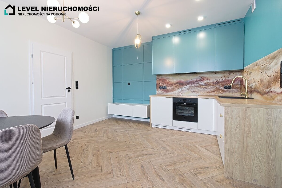 Elbląg LEVEL NIERUCHOMOŚCI Wykończone mieszkanie dwupokojowe38,2m2 II piętroul. Bociania