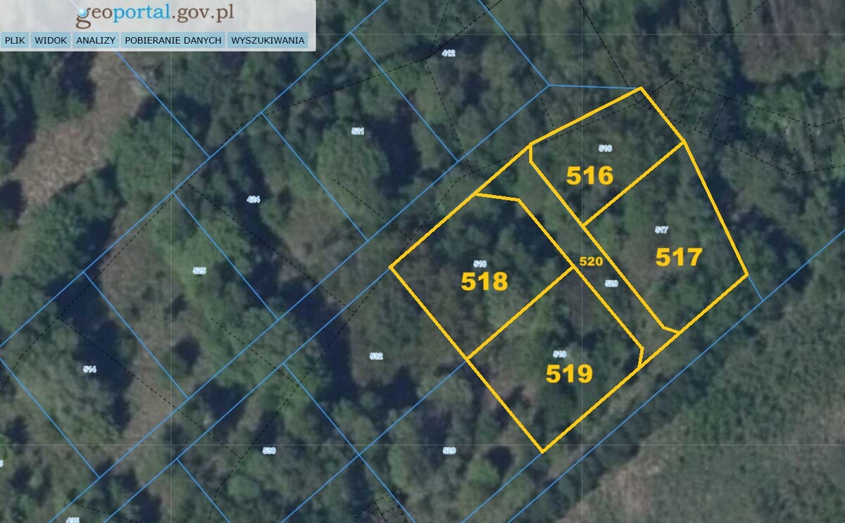Elbląg NIERUCHOMOŚCI ANNA KRASZEWSKA Działki w miejscowości Suchacz, gm. Tolkmicko W pobliżu