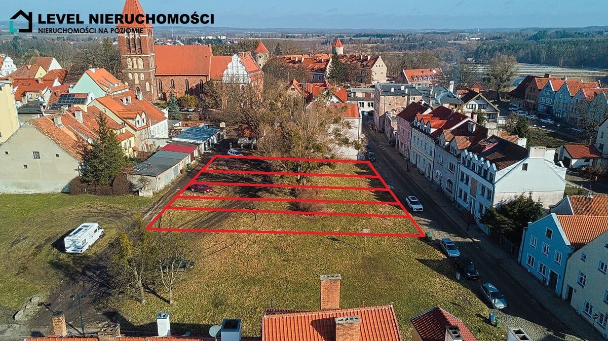 Elbląg LEVEL NIERUCHOMOŚCI Działki, Pasłęk, starówkaul. Apteczna 1199m2 NIERUCHOMOŚCI NA