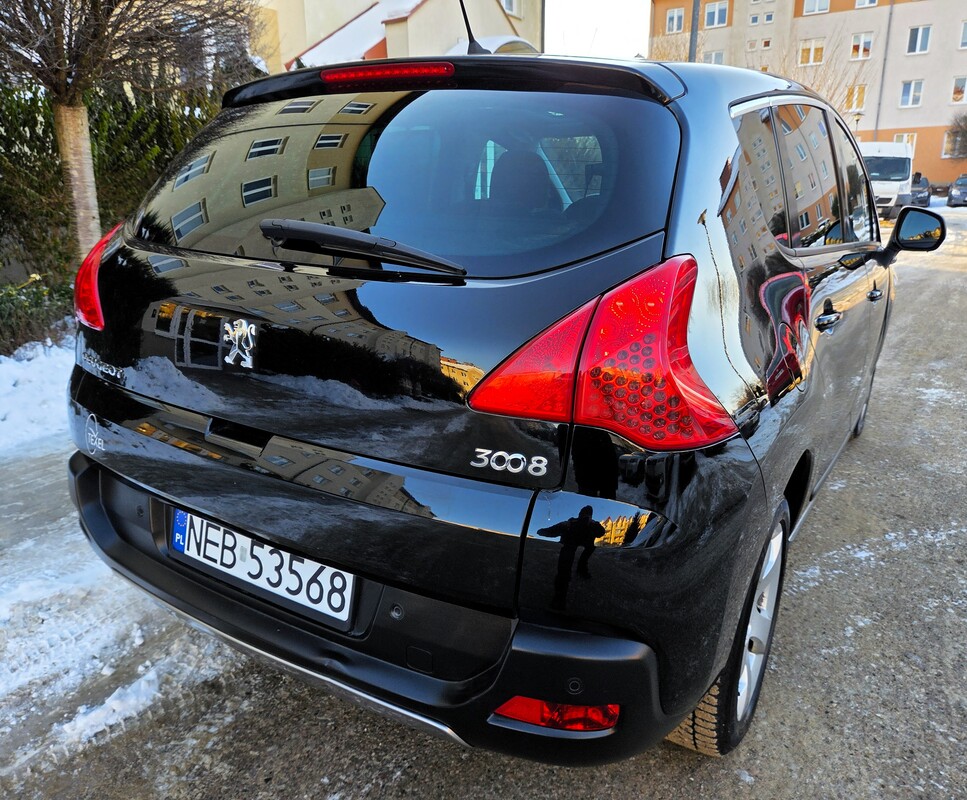 Elbląg Peugeot 3008 1.6Benzynka 156Km Bogata Wersja Wyposażenia 2010Rok-Elektryczne Szyby Abs Radio