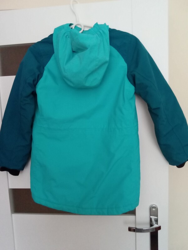 Elbląg Sprzedam za 100 zł. komplet ocieplany dla dziewczynki na wiek 8 - 10 lat kurtka na polarku i spodnie ocieplane