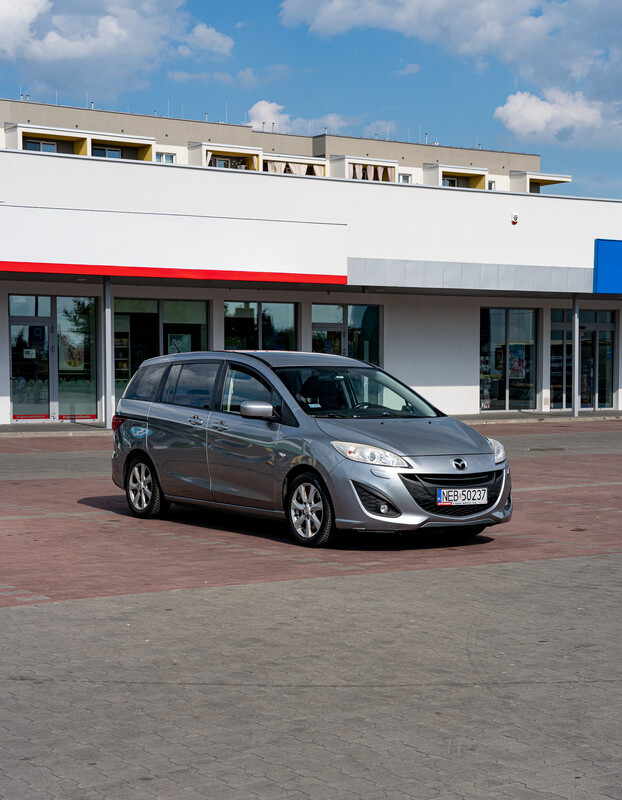 Elbląg MAZDA 5 – ogłoszenie prywatne Sprzedam 7 osobową Mazdę 5 1.8 benzyna + LPG rocznik 2010/11.