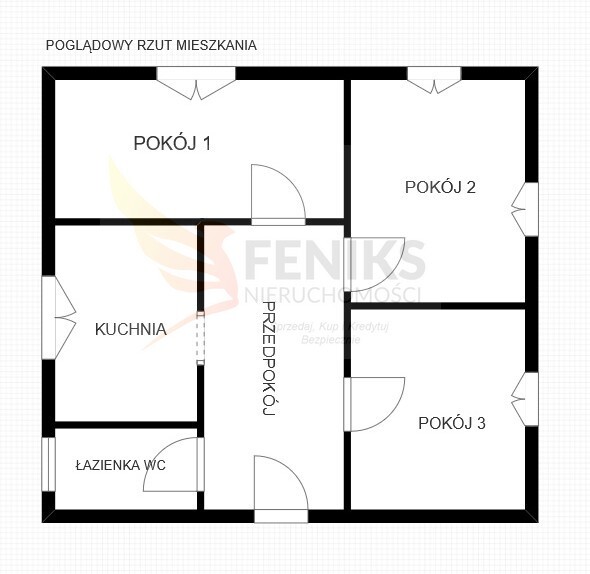 Elbląg FENIKS NIERUCHOMOŚCIPOLECA:MIESZKANIE 3 POKOJOWE DO GENERALNEGO REMONTUCENA 195.000 ZŁ * POWIERZCHNIA