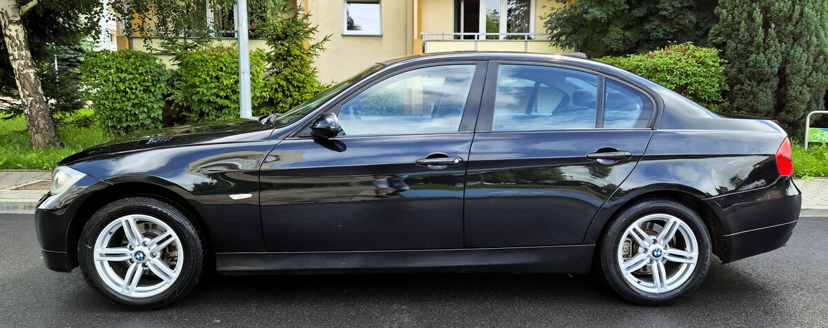 Elbląg BMW 3 E90 2,0Benzyna 130Km Bogata Wersja Wyposażenia 2007Rok Gaz Sekwencja 2030roku-4XElektryczne Szyby
