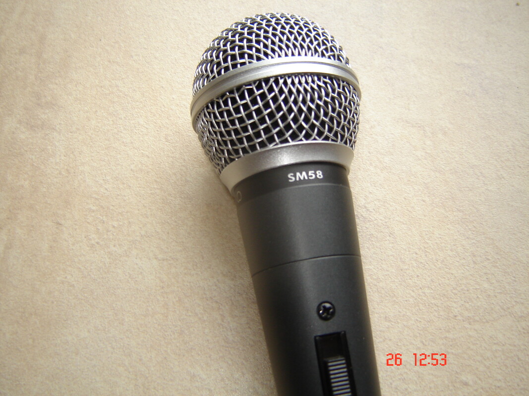 Elbląg 🎤 Sprzedam nieużywany mikrofon dynamiczny SM 58 🎵Zapakowany w oryginalnym pudełku wraz z