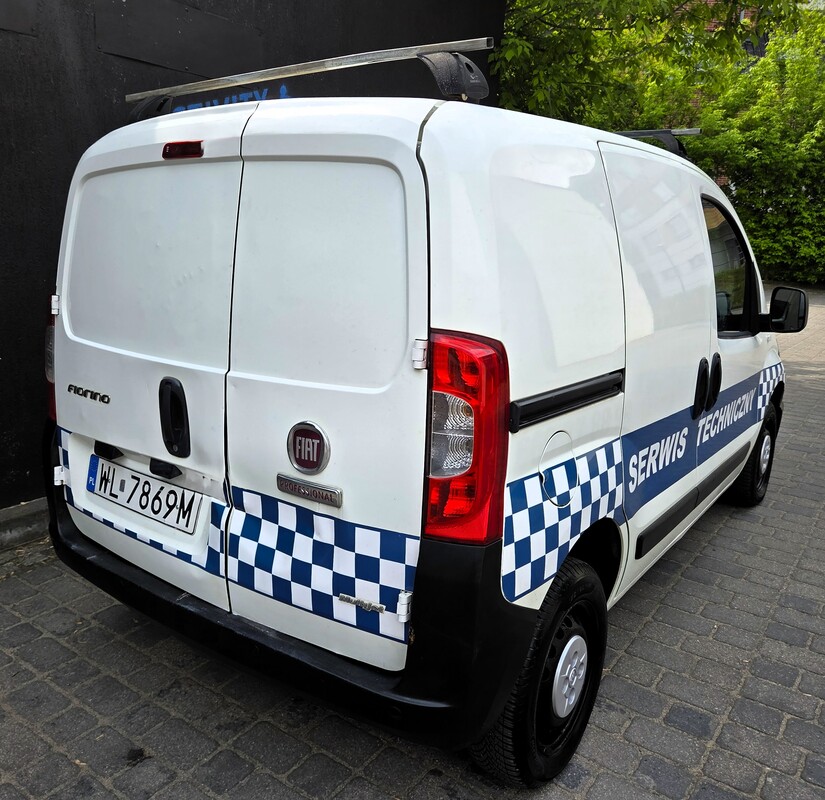 Elbląg Fiat Fiorino 1.3Diesel 75km 2015Rok Sprytne Zadbane Autko Do Pracy-Klimatyzacja Wspomaganie