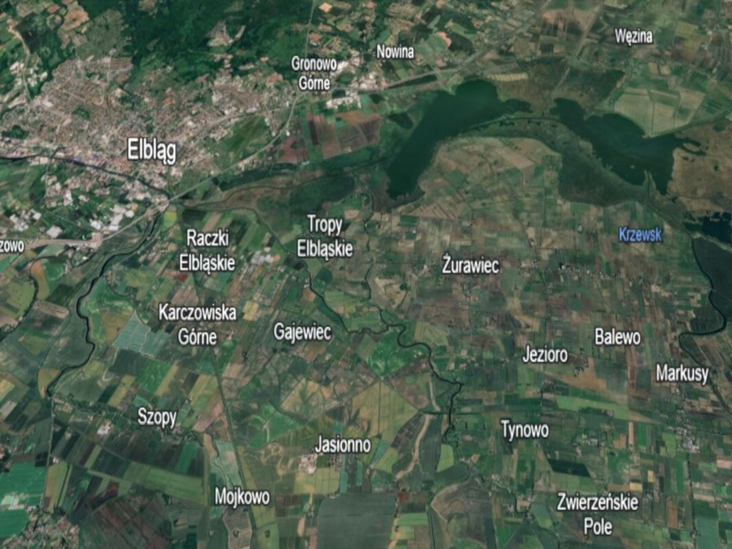 Elbląg Prezentuję Państwu 3 działki budowlane w miejscowości Markusy (woj. warmińsko-mazurskie). Do Elbląga jest około