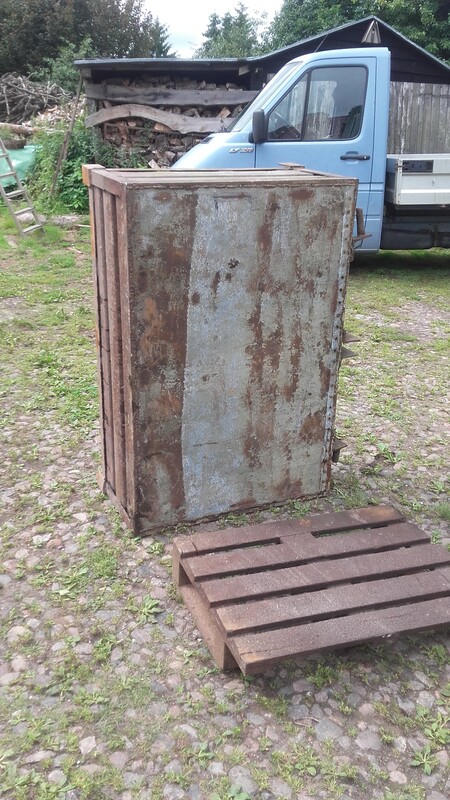 Elbląg witam mam do sprzedania zawieszana skrzynie transportowa na tył ciągnika skrzynia cała metalowa solindna