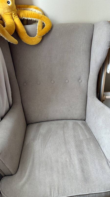 Elbląg Fotel STRANDMON uszak - IKEA beżowy