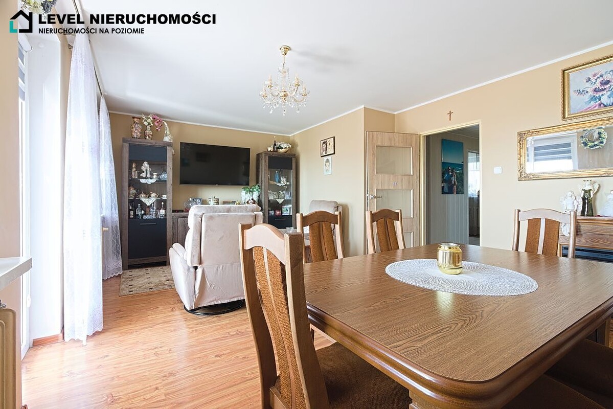 Elbląg LEVEL NIERUCHOMOŚCI Przestrzenne mieszkanie trzypokojowe 63,90 m2 NIERUCHOMOŚCI NA POZIOMIE