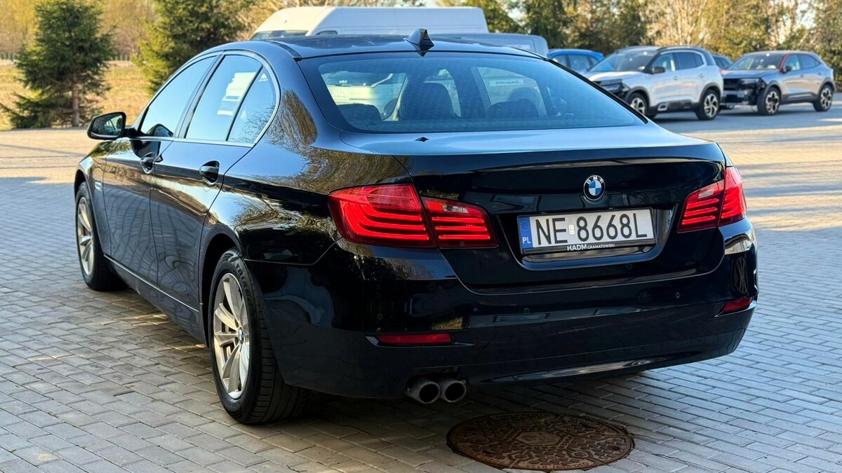 Elbląg BMW F10 LCI 2013 POLIFT DIESEL NAVI SKÓRY SEDAN