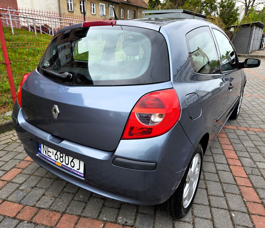 Elbląg Renault Clio Lift 2008Rok 1,2Benzyna Bardzo Dobry Stan Nowe Sprzęgło