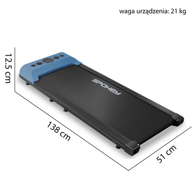 Elbląg Bieżnia elektryczna SPOKEY Eva 1490W 6km/h 
bieżnia praktycznie nowa (użyta 2x) kupiona w marcu 2025r więc jest