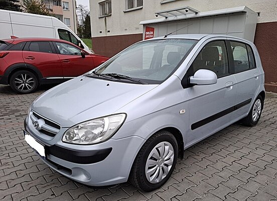 Elbląg HYUNDAI GETZ1.4 Benzyna  - GAZ2008 rBogate Wyposażenie