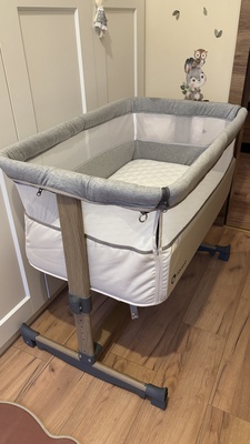 Elbląg Przystawka, łóżeczko Lionelo Leonie Grey Stone. Używana tylko 4 miesiące. Stan bardzo dobry
Odbiór osobisty -