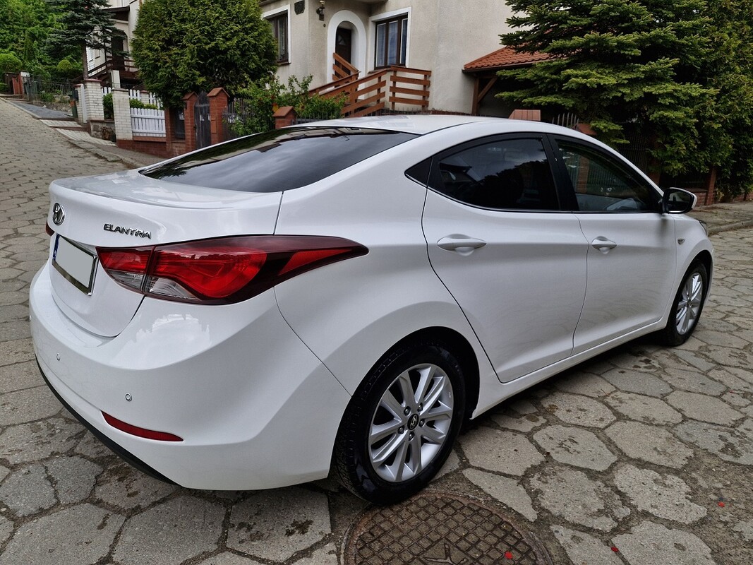 Elbląg Hyundai Elantra1.6 BenzynaModel 2016Klimatronik136 tys kmAlufelgiKupiona w Polskim Salonie