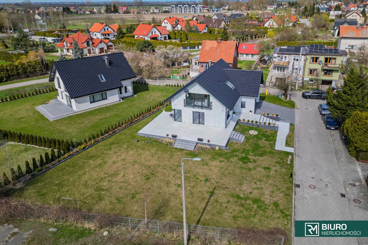 Elbląg Nowoczesny dom 195 m²6 pokoi Duża działka 1048m²