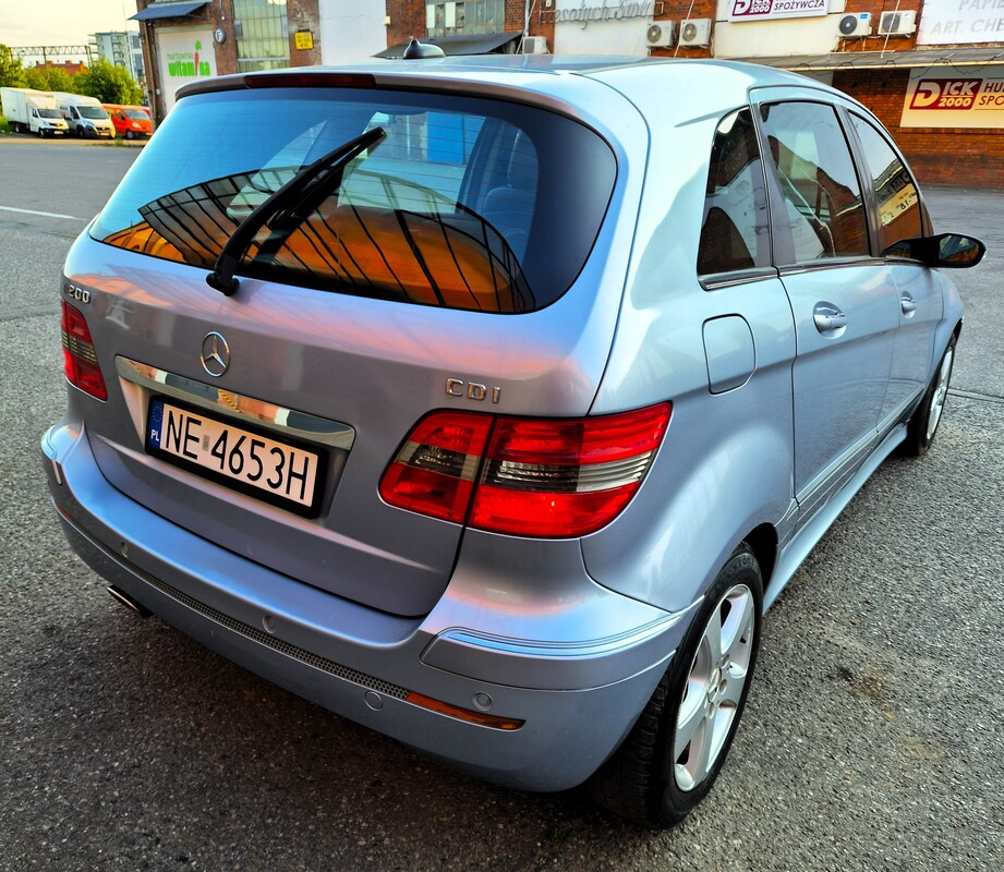 Elbląg Mercedes B KLASA AVANGARDA 2,0Diesel 140KM 2008Rok Bardzo Dobry Stan Ekonomiczny -Klimatyzacja