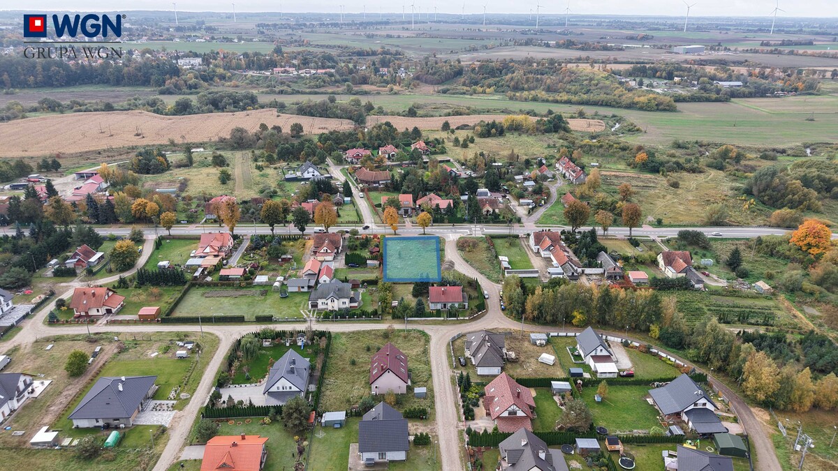 Elbląg WGN Nieruchomości oddział Elbląg prezentuje Państwu działkę budowlaną w Pasłęku przy ul. Sprzymierzonych, na