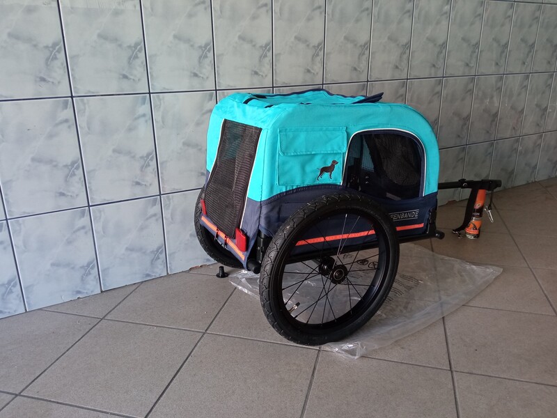 Elbląg Sprzedam HAFENBANDE przyczepka rowerowa Cabby S dla Twojego pupila. Pełny opis i dane techniczne np. na stronie
