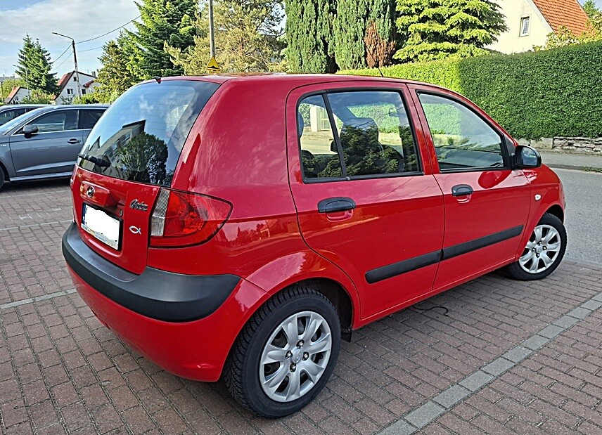 Elbląg HYUNDAI GETZ1.1 BenzynaPrzebieg - 107 tyś. km2008 r--- WZOROWY ---