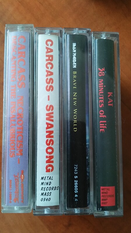 Elbląg Sprzedam Kasety Magnetofonowe
SEPULTURA - ARISE - 60 zł
SEPULTURA - ROOTS - 40 zł
SEPULTURA - CHAOS A. D _ 70