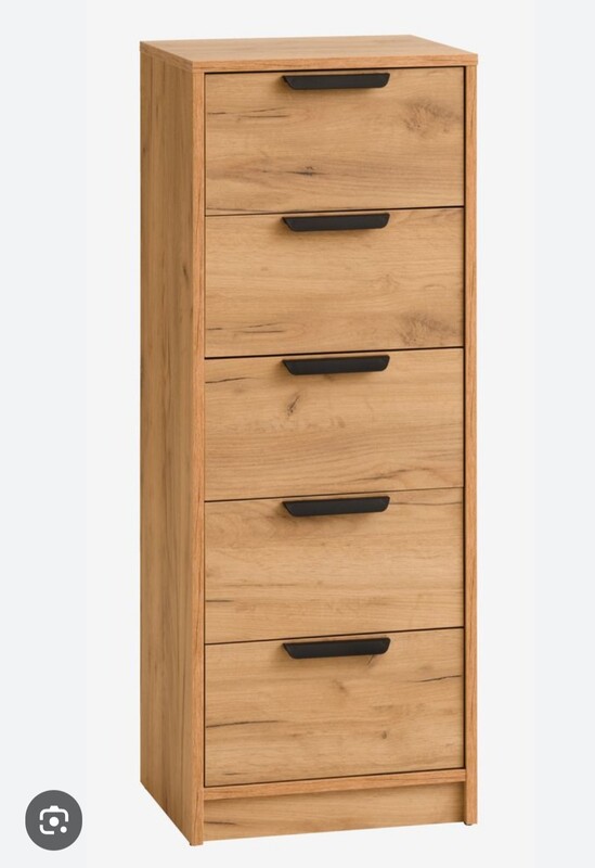 Elbląg Sprzedam szafę, komodę i szafkę z szufladami. Stan bdb