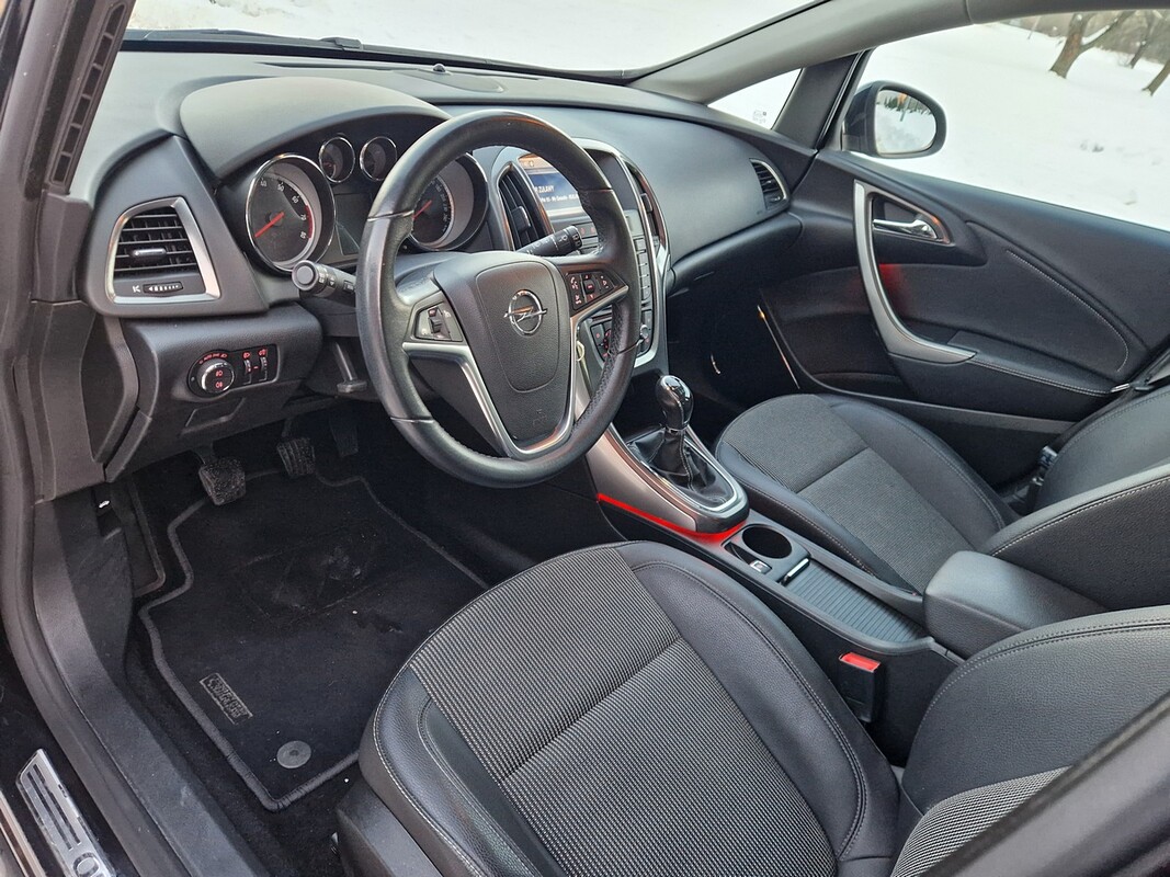 Elbląg Opel Astra J1.4TurboBenz 140 -Klima--Skóry-Alu-NaviSuper StanSerwisowany-Zarejestrowany w Polsce2012