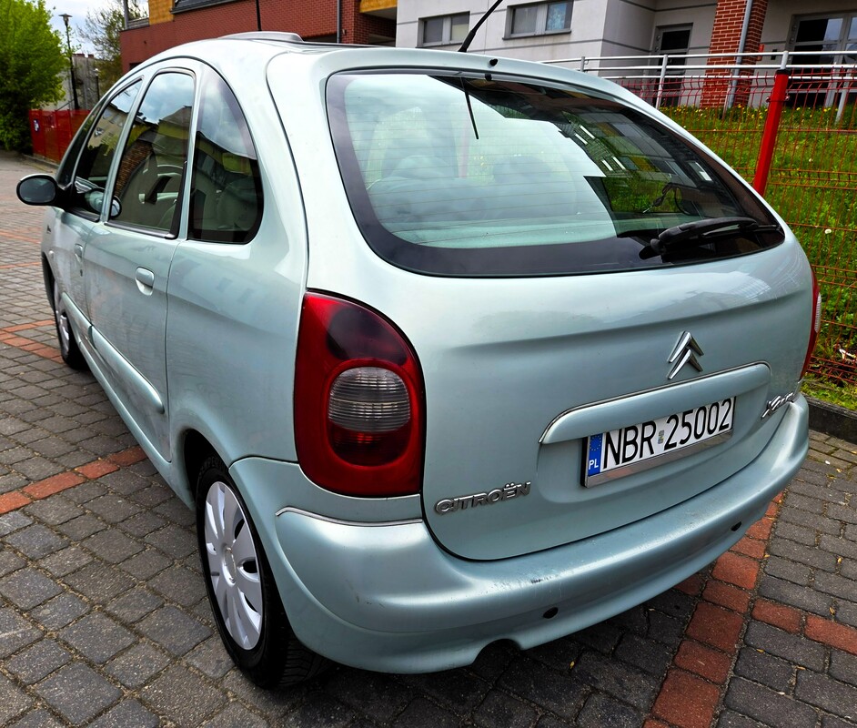 Elbląg Citroen XSARA Picasso 2,0HDI 90KM 2004Rok Bardzo Dobry Stan Bogata Opcja Wyposażenia