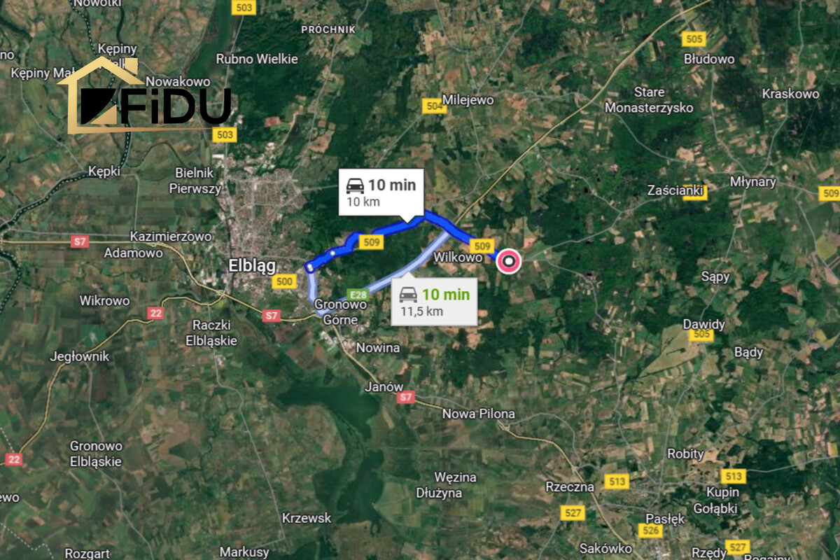 Elbląg 🏡 Nowa oferta tylko w FiDU Nieruchomości📍Pomorska Wieś  Działka 3 011 m²