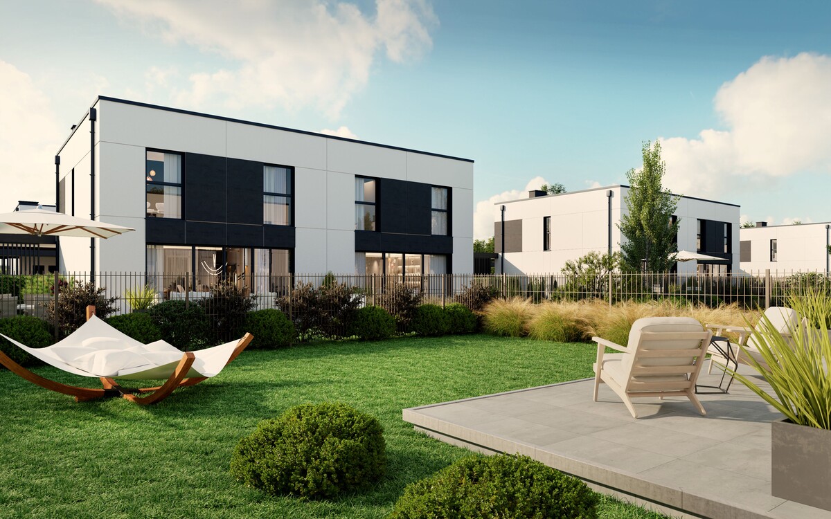 Elbląg 🏡 NOWOCZESNY DOM W ZABUDOWIE DWULOKALOWEJ – ELBLĄG, UL. IWASZKIEWICZA | 134 m² | STAN