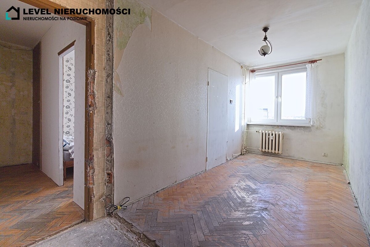 Elbląg LEVEL NIERUCHOMOŚCI Mieszkanie do remontu S. M.Sielanka35,66m2 2 pokoje IV piętroul.