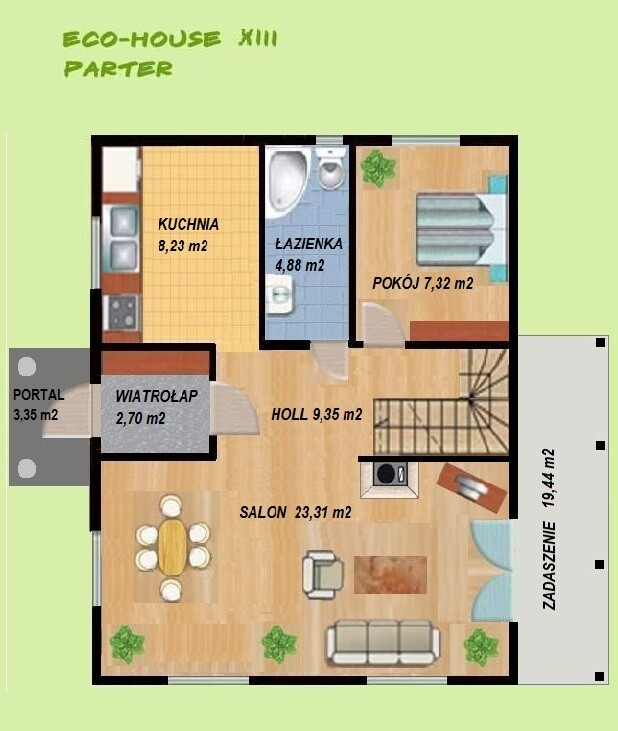 Elbląg DOM DREWNIANY JEDNORODZINNY ECOHOUSE IXJesteśmy firmą zajmującą się produkcją domów drewnianych mieszkalnych