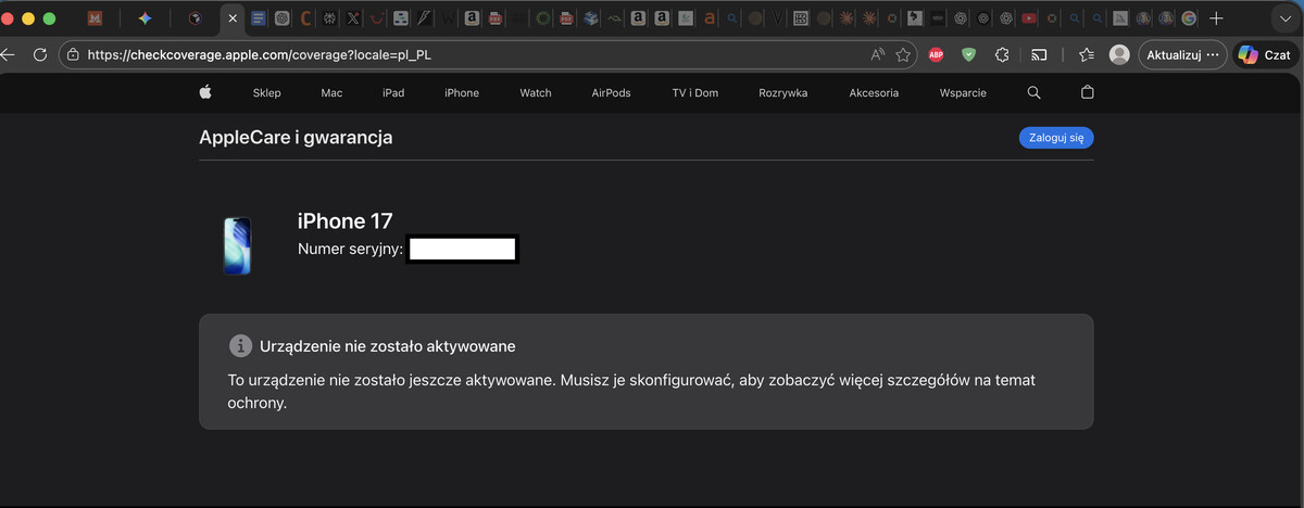 Elbląg 📱 Nowy iPhone 17 256GB Czarny Fabrycznie Zapakowany 🎁