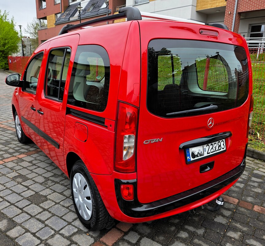 Elbląg Mercedes-Benz Citan Lift 1,5Diesel 75Km 2015Rok Sprowadzony w 2025roku-Sprawna Klimatyzacja