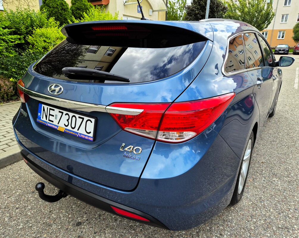 Elbląg HyundaI I40 1,7CRDI 115Km 2013Rok Zwinne Miejskie Autko Rodzinne Bardzo Bogata Wersja