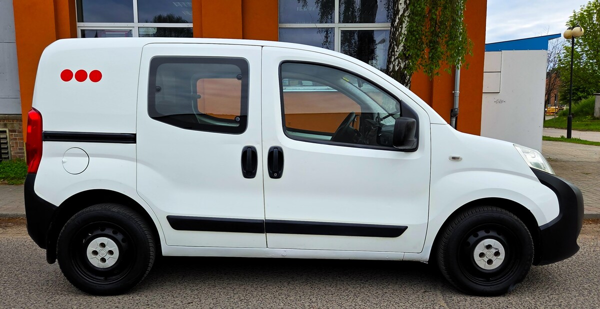 Elbląg Fiat Fiorino 2010Rok 1,3Diesel 75Km 5-Osobowy Niski Oryginalny Przebieg 156tyś-Wspomaganie Kierownicy