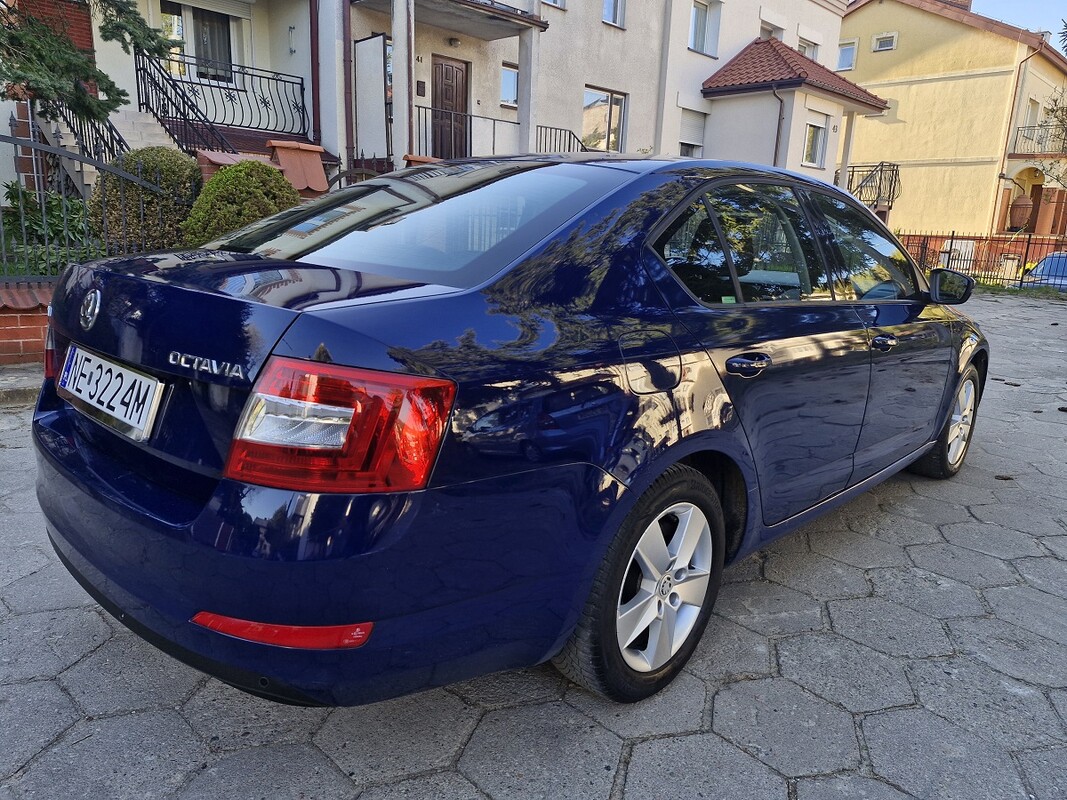 Elbląg Skoda Octavia1.6 TDIModel 2015NawigacjaKlimatyzacjaKupiona w Polskim Salonie