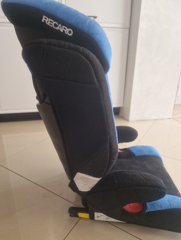 Elbląg Sprzedam fotelik samochodowy RECARO Monza Nova przeznaczony dla dzieci o wadze 15–36 kg (grupa 2/3) z