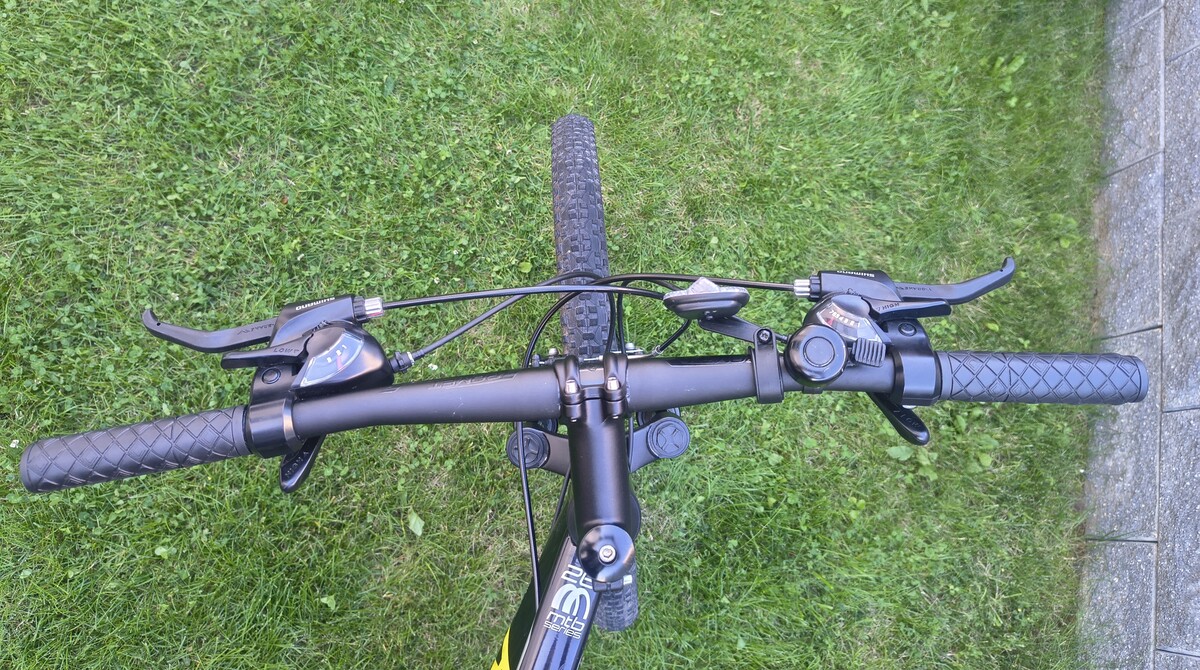 Elbląg Rower górski hardtail Romet Rambler R6.1 MTB Series czarny / żółty 2022,jestem pierwszym właścicielem roweru